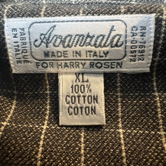 Avanzata Button Up Italy Men’s Shirt XL - Picture 4 of 6